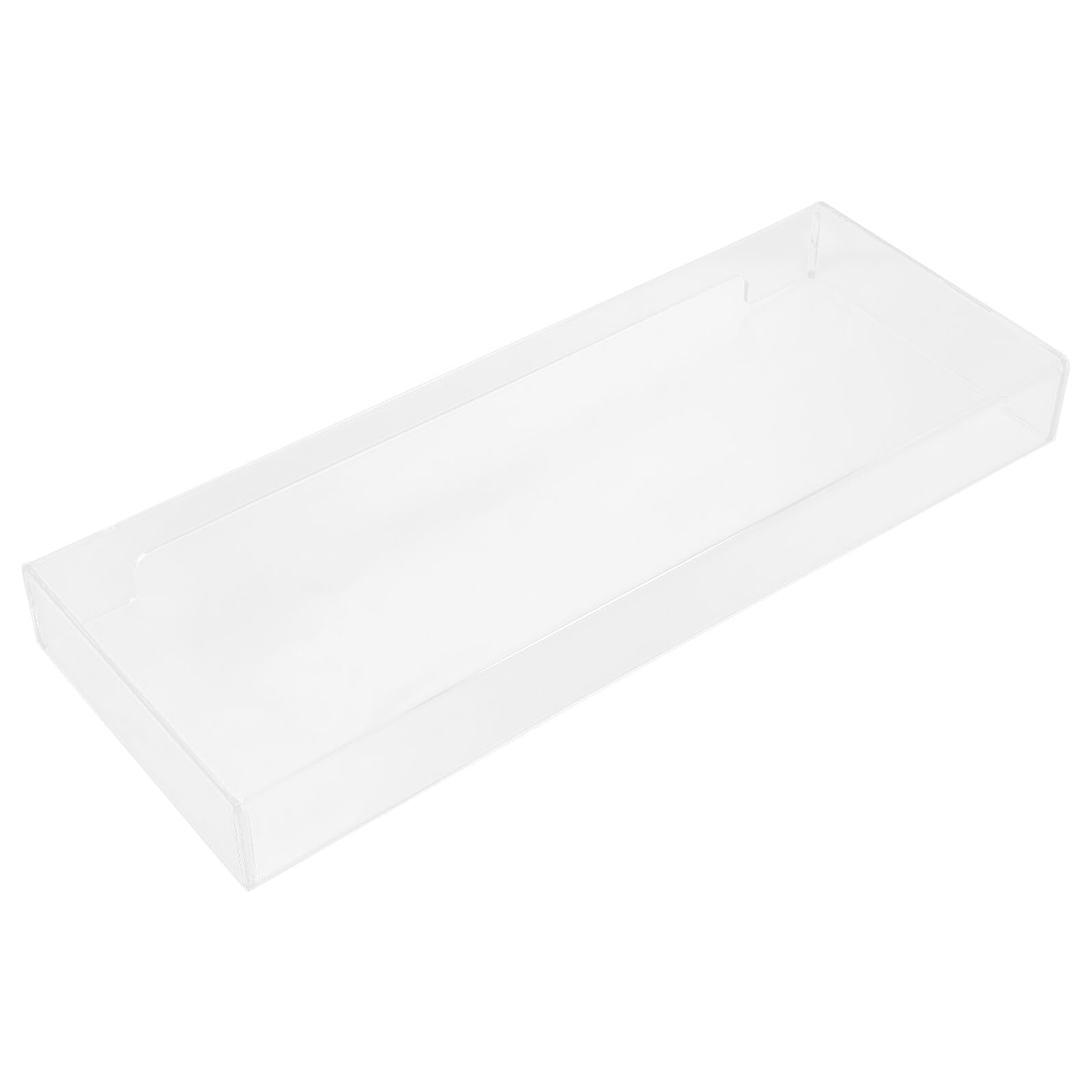 Funda Protectora de Acrílico para Teclado Ordenador, Cubierta Resistente al Agua y Polvo, Estuche Transparente para Uso Diario en Oficina y Hogar