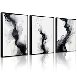 Black White Abstract...