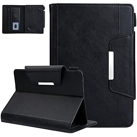 JZCreater Universal 10 Inch Android Tablet Case, Protective Stand Case for 9.5-10.5 Inch Tablet, Black Classic Cover
