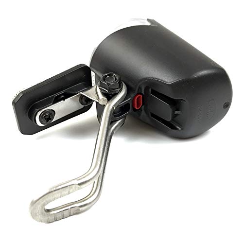Phare LED E-Bike Vaorwne Noir Étanché 6V-60V - 2 Broches Sur Cadre Avec 2 Modes D'Éclairage