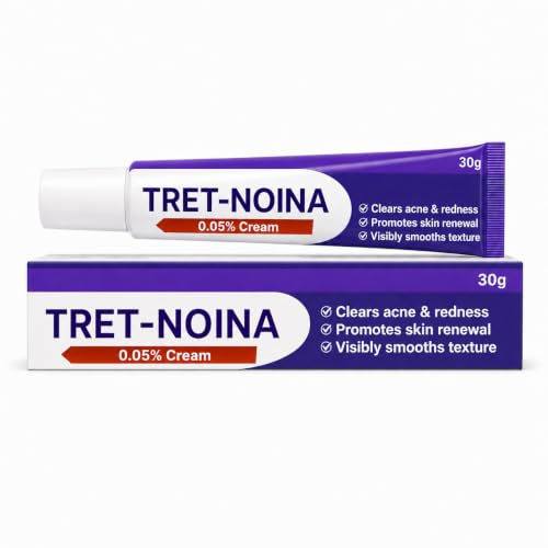 RepairCream Tret-Noina Night Cream 0.05%- Skin Renewal & Texture Smoothing Night Cream-Face Moisturizer for Wrinkle Reduction Advanced Anti-Aging & Smoothing Face & Skin Care / 1 FL OZ(0.05)