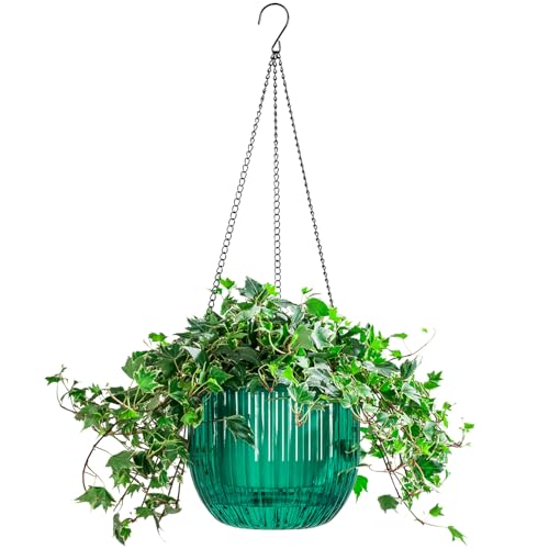 Melphoe 1 Pack Self Watering Hanging Planters Indoor...