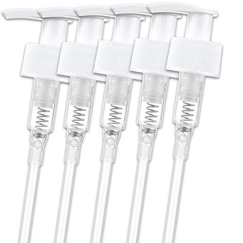 C.P. Sports Dosierpumpe/Dosierspender – 28mm Gewinde (S, M) oder 45mm Gewinde (XL), für Flaschen oder Kanister – für Sirup, Getränkekonzentrat, Seife – 5X Pumpe S