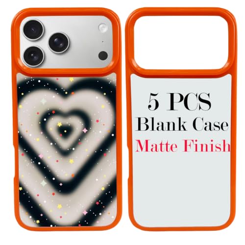 Coque sublimation iPhone 17 Pro Max 2D thermocollante anti-choc JUSTRY