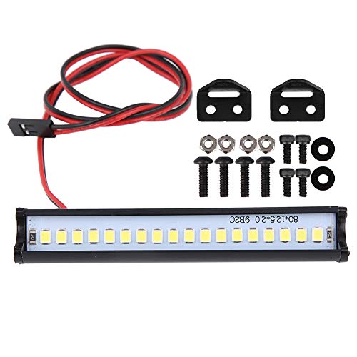 Rc Led Light Bar Roof Lamp Super Bright Spare Parts Fit For Traxxas Trx6 /Trx4 /Scx10 1/10 Scale Rc Crawler Cars #TOP1