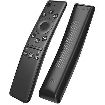 Vanjua Replacement for Samsung Smart TV Remote Control, Universal Compatible with All Samsung TVs, BN59-01388A for CU7000/DU7200, for 2015-2025 All Smart TVs (Black)