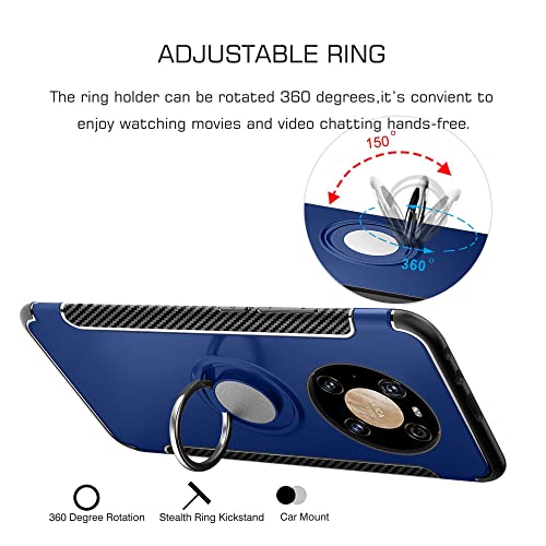 LIFANG Huawei Mate 40 PRO Custodia,Resistente TPU