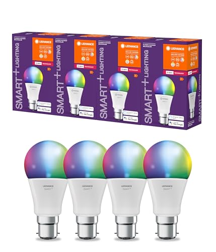 Lámparas Smart+ ZigBee de 9W con casquillo B22D y luz regulable RGBW de 806lm