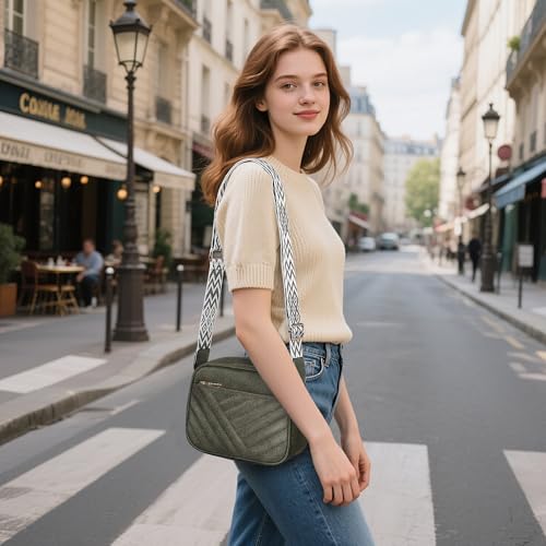 Image of TANTOMI Small Crossbody Bags for Women Trendy, Cell Phone Purses Wallet with 4 Card Slots, Small Purses with Adjustable Strap