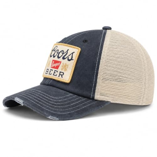 Image of AMERICAN NEEDLE Coors Banquet Beer Patch Unisex Adjustable Snapback Baseball Hat
