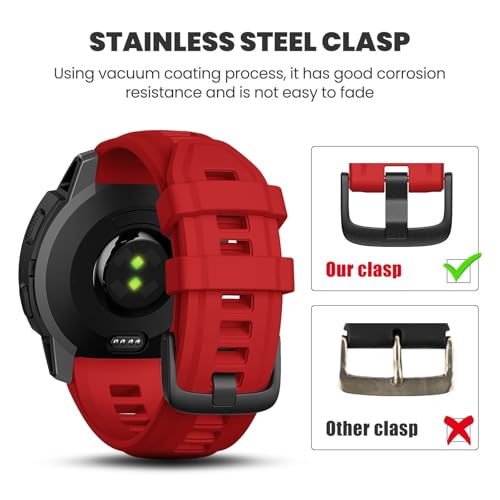 Bracelet Instinct 2S de remplacement 20 mm anti-irritation Fenix 5S
