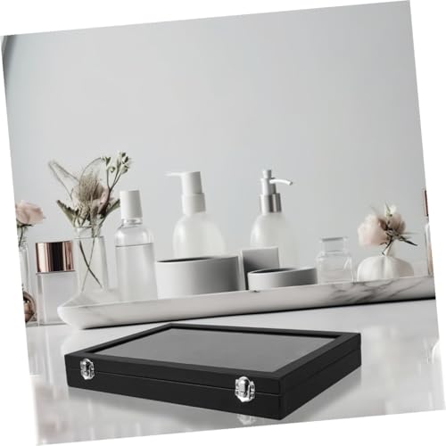 Boîte de collection de pierres en PU NUOBESTY lot de 2 grands compartiments - 6