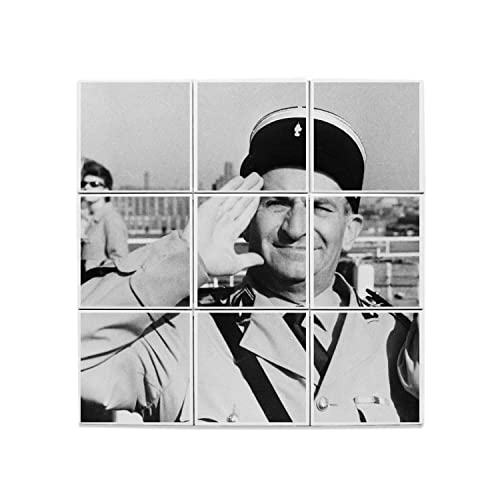 Carreaux céramique Louis de Funès décoratifs photo star vieux cinéma