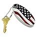 GRAPHICS & MORE US American Flag Stars and Stripes Waving United States USA Floating Keychain Oval Foam Fishing Boat Buoy Key Float
