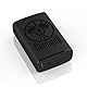 Norddampf HAMMAH Kräuter Vaporizer | Kompakter Premium Verdampfer für Kräuter | Hybrid-Heiztechnologie | 1600mAh Akku | 30s Aufheizzeit | Isolierter Luftweg | 5 Temperaturstufen | DEEP BLACK
