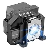 Araca ELPLP67 Replacement Projector Lamp with Housing for Epson EX5210 EX7210 EB-X14 EX3210 EX3212 EB-X11 H433A H429A H518A VS220 VS310 VS320 EB-X14 EX6210 W12+ MG-850HD Projector Lamp
