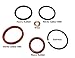 Diesel Fuel Injector O-Ring Seal Kit Pack of 8 For 94-03 Ford 7.3L Powerstroke International Navistar T444e Replaces CM5010 XC3Z-9229-AB 1833564C92 Service all 8 HEUI Injectors IMPROVED UPDATED DESIGN