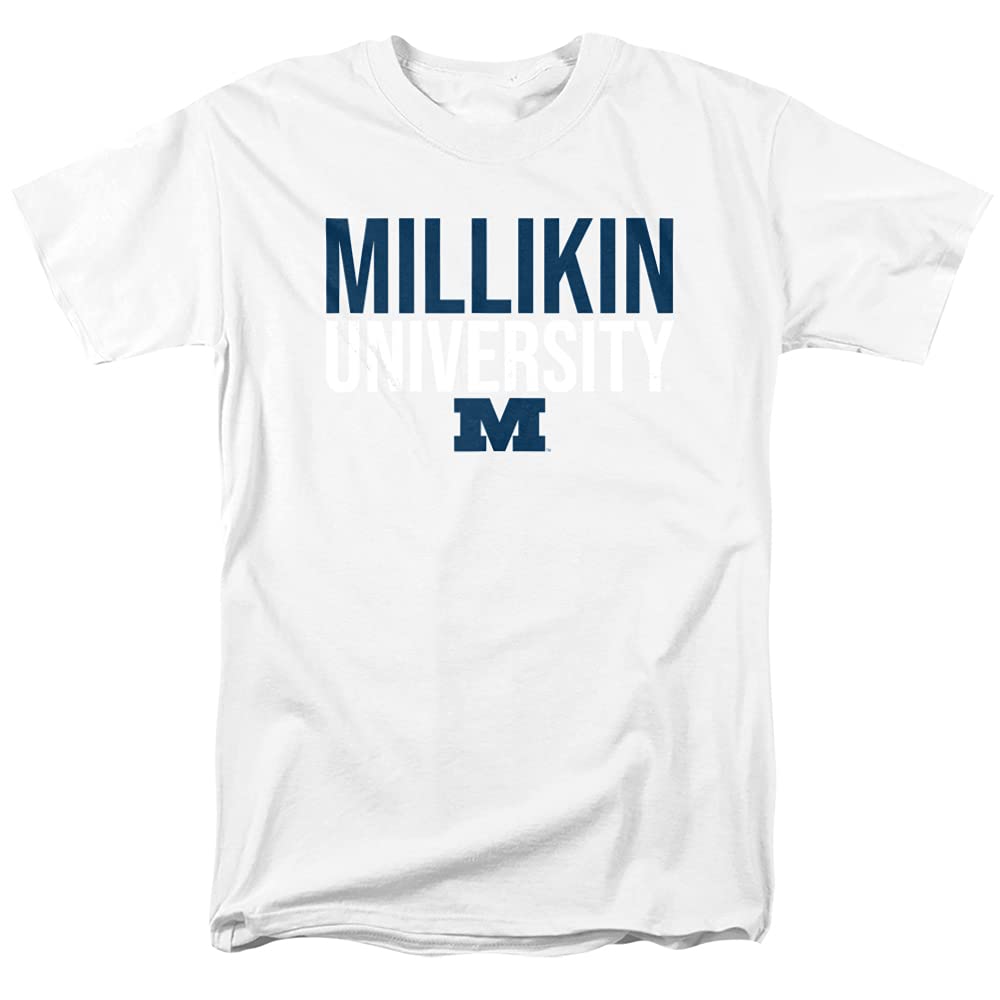 Millikin University Official Stacked Unisex Adult T Shirt