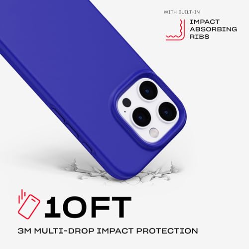 Image of Tech21 EvoLite for iPhone 16 Pro Ultra Thin - Impact Protection Case - in Cobalt Blue
