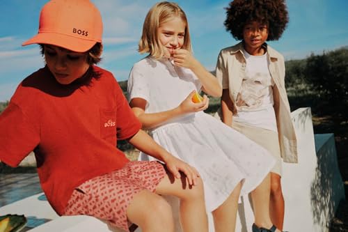 Boss - Tee Shirt Blu 100% Cotone 14ANNI - 6