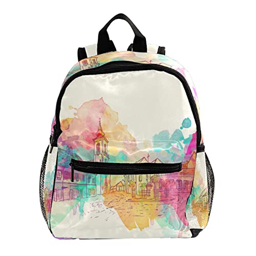 Sac à dos imprimé main Old City le cadeau parfait pour la rentrée des enfants