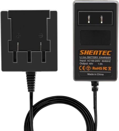 Chargeur 40V Greenworks Li-ion compatible avec batterie G-MAX 29462 29252