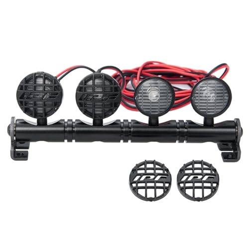 Barre lumineuse toit RC pour voir la piste la nuit avec Axial SCX10 TRX4