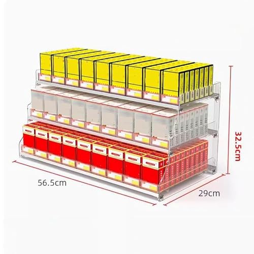Expositor de Cigarrillos y Caramelos Metacrilato Organizador de Pared para Mostrador 2
