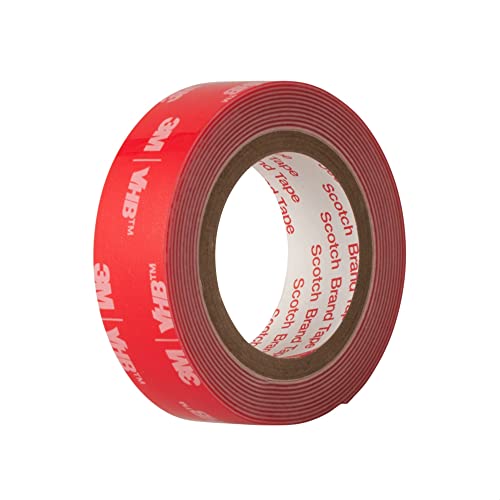 3M 屋内 屋外 難接着プラスチック用 両面テープ LSE-110WF 18mm幅×1.5M 白 異種素材接合