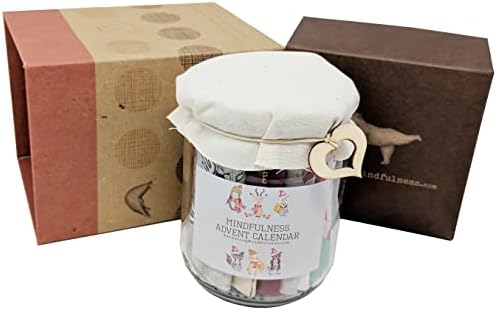 Embracing Mindfulness Mindfulness Advent Calendar - 24 Mindfulness tasks in a jar to help you enjoy and appreciate Christmas even more!