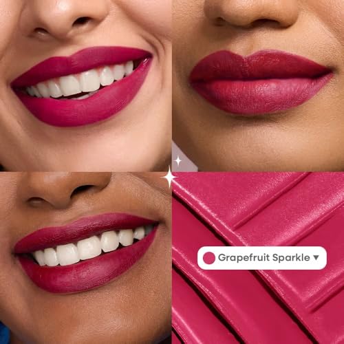 Image of Nykaa Superlight Lip Cloud Airy Mousse Matte Liquid Lipstick for Lip & Cheek (Grapefruit Sparkle)