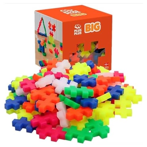 PLUS PLUS Big Neon Building Blocks Set thumbnail