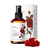 Feuchtigkeitsspendendes Rosenwasser-Gesichtsspray für Gesicht und Haar – Rosenwasser-Gesichtswasser zur Erfrischung, Pflege, Beruhigung, Feuchtigkeitsversorgung; für trockene und empfindliche Haut
