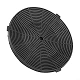 Filtro de repuesto de carbón activado para campana extractora de cocina de 175 x 175 x 10 mm, soporta la circulación de aire fresco