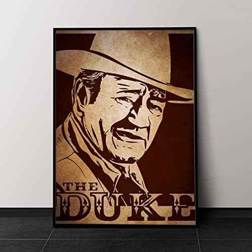John Wayne artwork, artsy POSTER, old western memorabilia