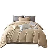 Tamaño: Cama doble: 1 funda nórdica de 200 cm * 230 cm, 1 sábana encimera de 245 cm * 245 cm, 2 fundas de almohada de 48 cm * 74 cm. Cama king size: 1 funda nórdica de 220cm*240cm, 1 sábana de 265cm*245cm, 2 fundas de almohada de 48cm*74cm.