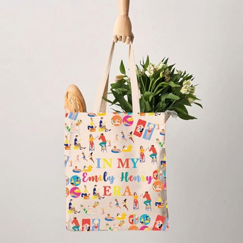 G2TUP Novels Inspired Emily H Era Tote Bag for Romance Novels Fans - Handbag Author Lover Gift Book Lover2