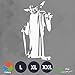 Decus Yoda Star Wars L 0228 (Bianco Opaco) // Adesivo OEM JDM Style Vinyl Transfer