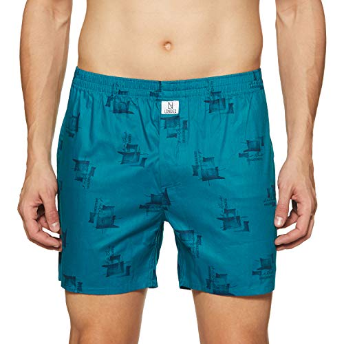 Image of Longies Men's Cotton Boxer Shorts (Pack of 1)