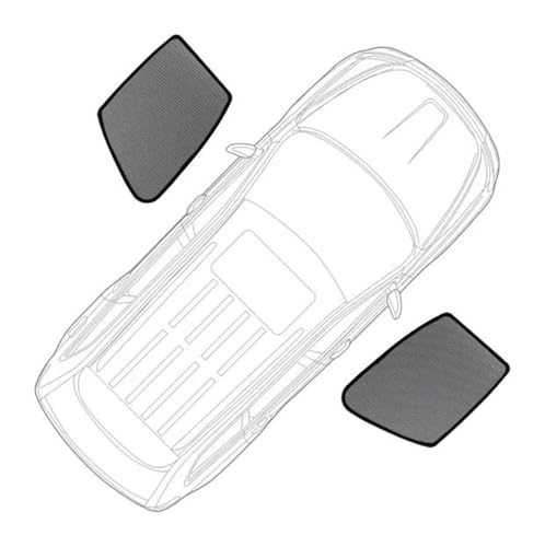 Cortinillas para Coche para O&Pel para Astra K Hatchback 2015-2022 Parasol Magnético para Parabrisas Delantero Cortina Lateral Trasero para Ventana Bebé(2PCS Front Window)