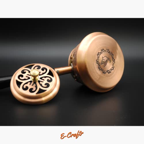 E-Craftr Incense Holder | Incense Burner | Copper Incense Holder | Copper Frankincense |%100 Copper Incense Holder | Handcrafted Copper Burner | Handcrafted Incense Holder #TOP7