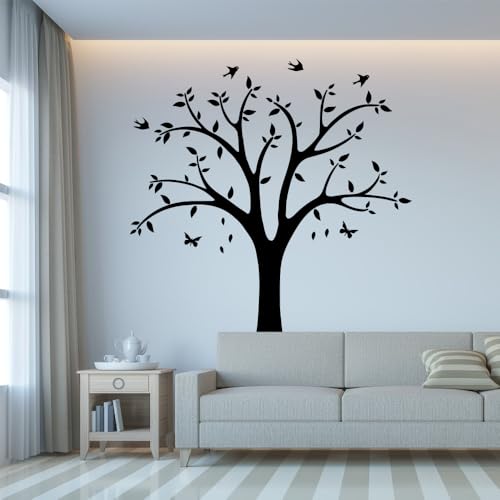 Vinilo decorativo árbol familiar para pared 64x69 pulg miniatura 4