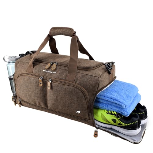 Image of Ultimate Gym Bag 2.0: The Durable Crowdsource Designed Duffel Bag with 10 Optimal Compartments Including Water Resistant Pouch