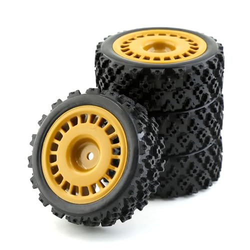 Kit 4 pneus caoutchouc voiture RC pour corriger le manque de grip
