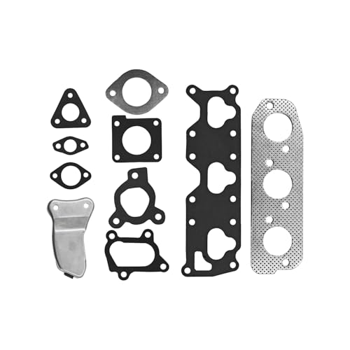 Image of 12140-73G01 Engine Overhaul Rebuild Kit Fit for Suzuki K6A Jimny JB23W JA22W Engine Repair Gasket Piston Ring Engine Rebuild Kit Replace# 12915-73G20 12911-73G00