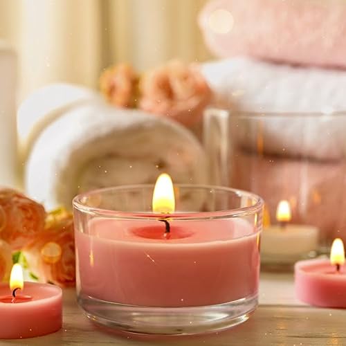 Kit 10 Castiçal De Vidro Redondo Para Vela Decoração Pote Rechaud Porta Candelabro Suporte Luxo