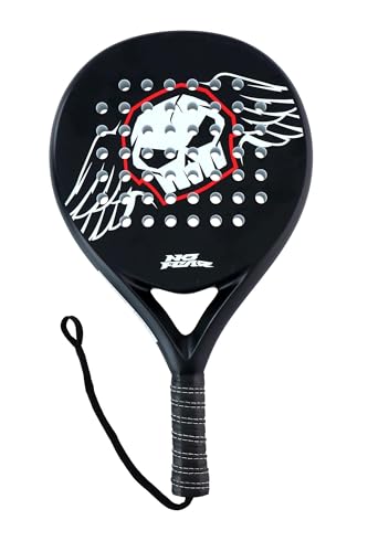 No Fear Padel Racchetta - Padel - Impugnatura antiscivolo - Zwart