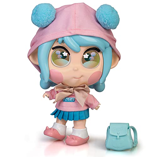 Trotties Emoti Eyes Mia, Multicoloured, Travel Dolls from the Animated Cartoon Series, with Accessories - Image 2