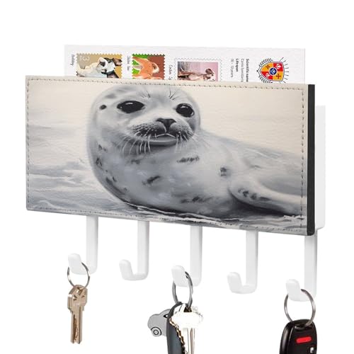 Soporte para llaves de pared con sello de arpa para evitar pérdidas 2
