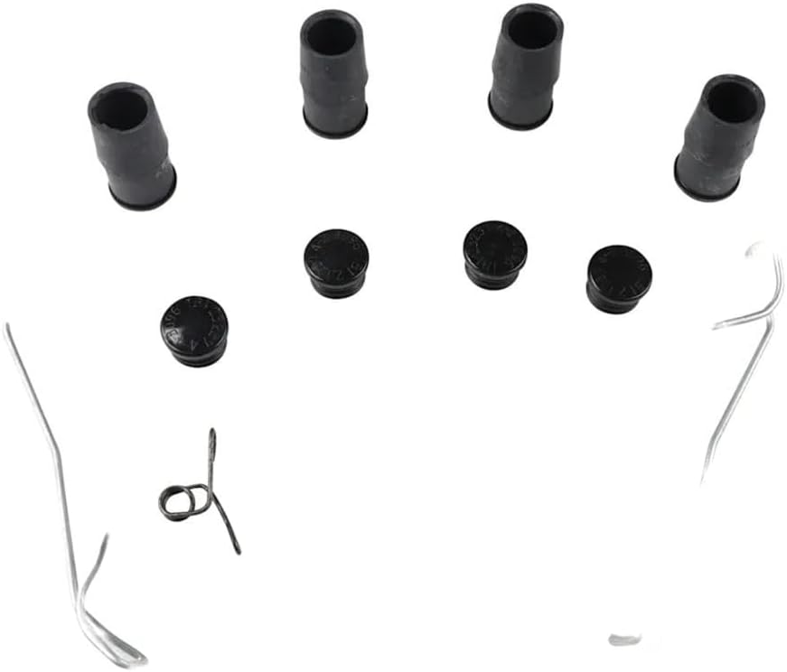 Rareelectrical New Rear Brake Hardware Kit Compatible With Saab Volvo C30 All Submodels S40 T5 R-Design 5 Cyl 2.5L S40 2.4I 5 Cyl 2.4L V50 All Submodels T5 5 2.5L 2006-2023 By Bec0841871